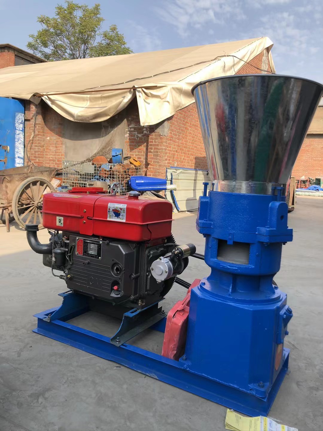 small chicken feed pellet machine